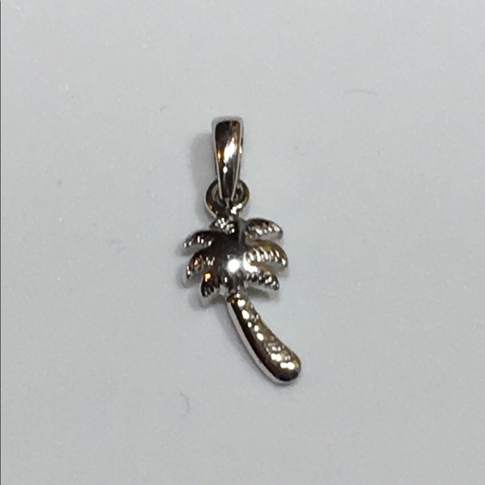 Sterling Silver Palm Tree Pendant